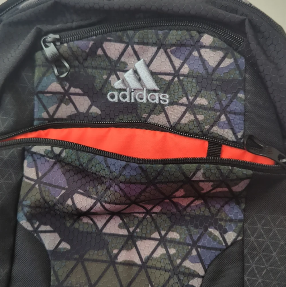 Adidas Camo Load Foundation Backpack With Laptop Sleeve NWT